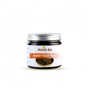 Argan Oil Morocco - Black Soap with Amber Essential Oil