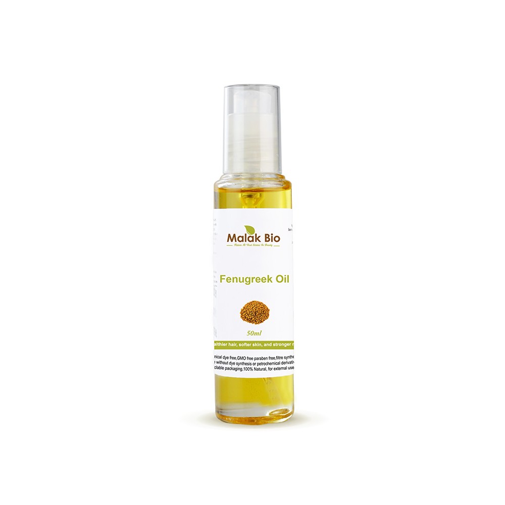 Huile d'argan Maroc -  Huile de fenugrec cosmétique 50ml